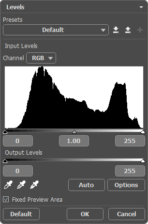 Levels Adjustment